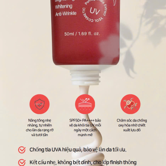 KEM CHỐNG NẮNG HÀN QUỐC YEOL TRANG ĐIỂM  SPF 50++++